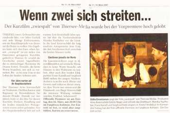 Bezirksblatt 14. März 2007